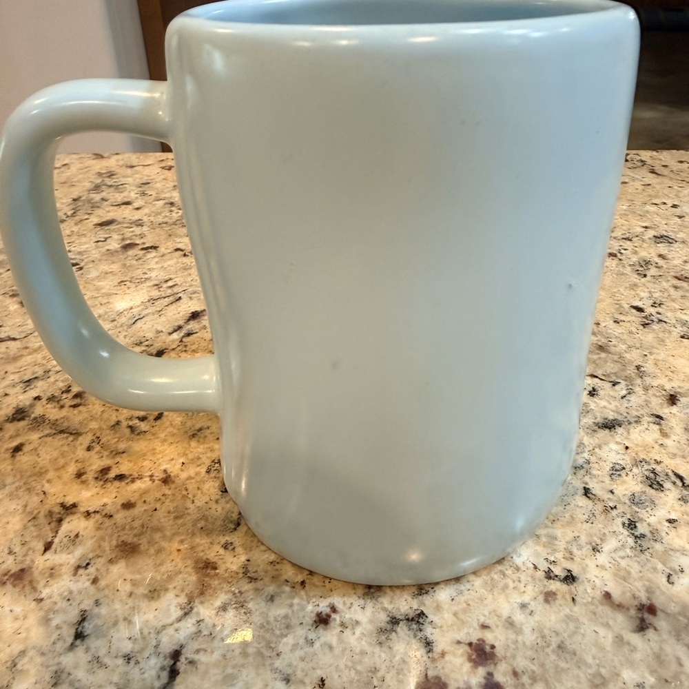 Rae Dunn SOME THING BLUE Light Blue Mug - Picture 2 of 4